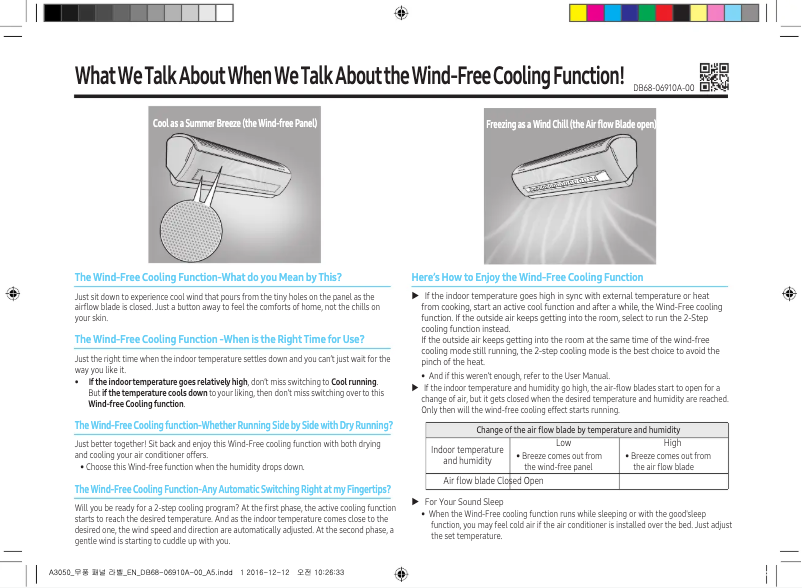 Imagen de la primera página del manual del dispositivo AR18NVPXAWK/CB