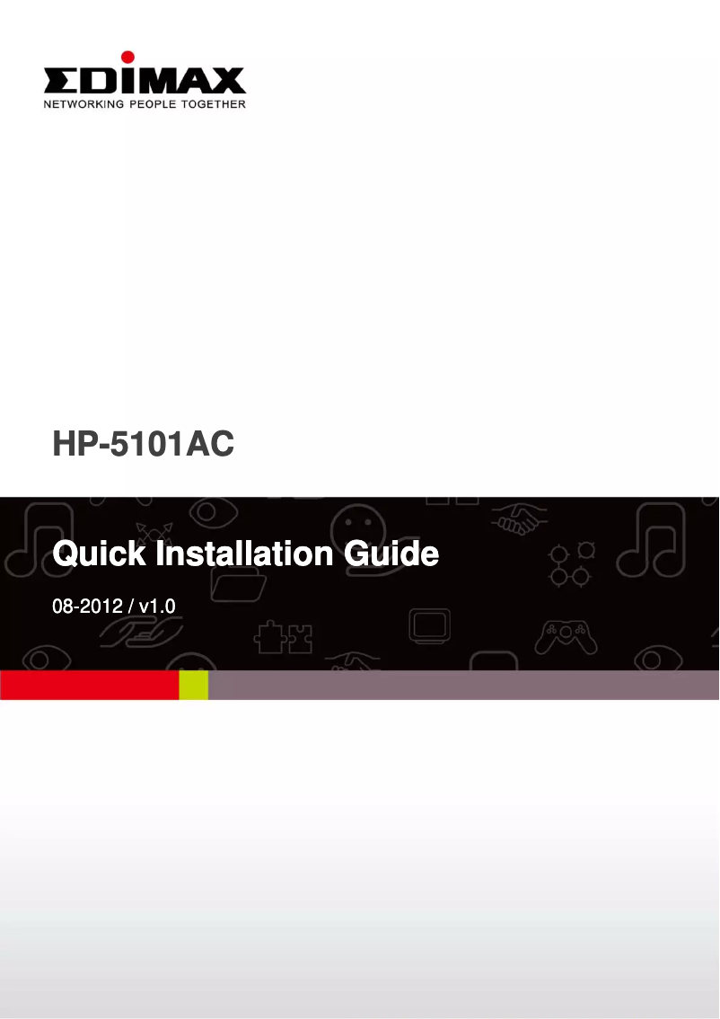 Página nº 1 - Manual de usuario Edimax HP-5101AC