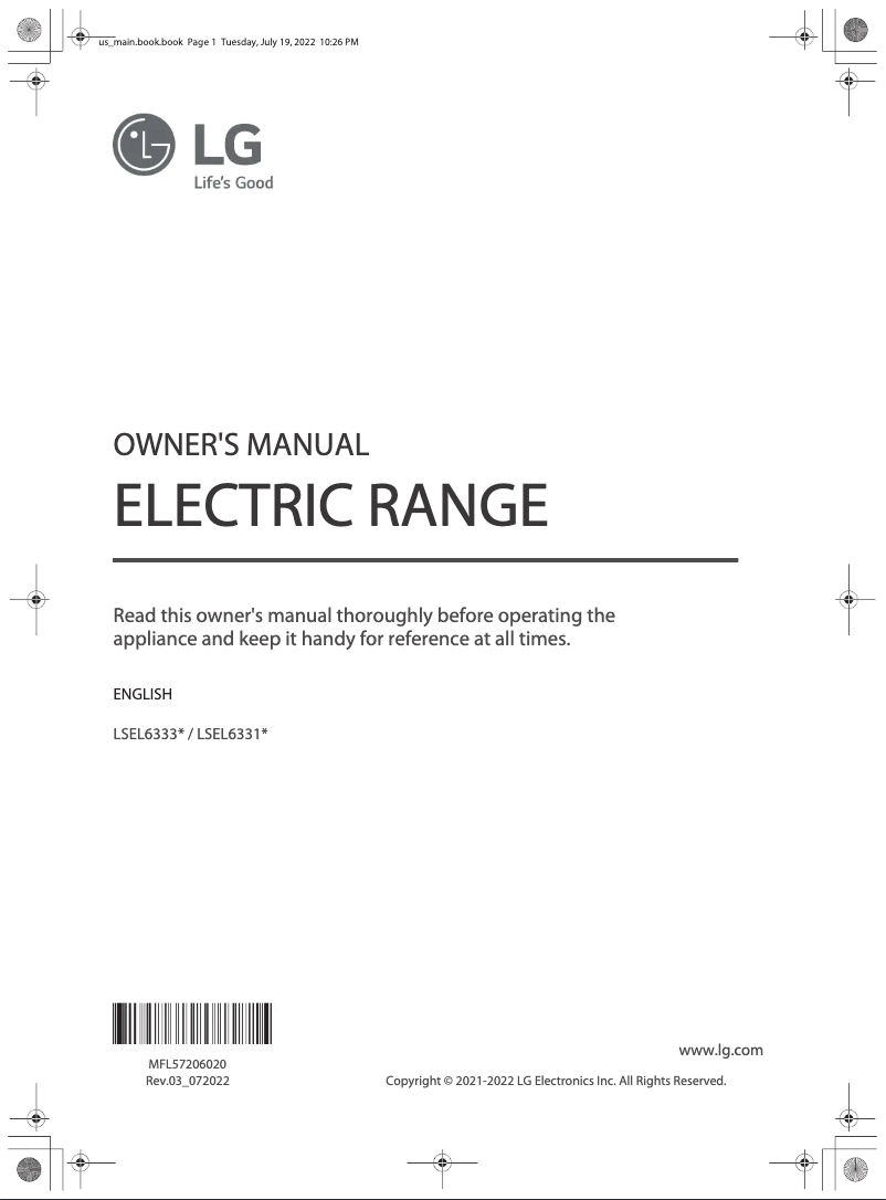 Imagen de la primera página del manual del dispositivo LSEL6333D