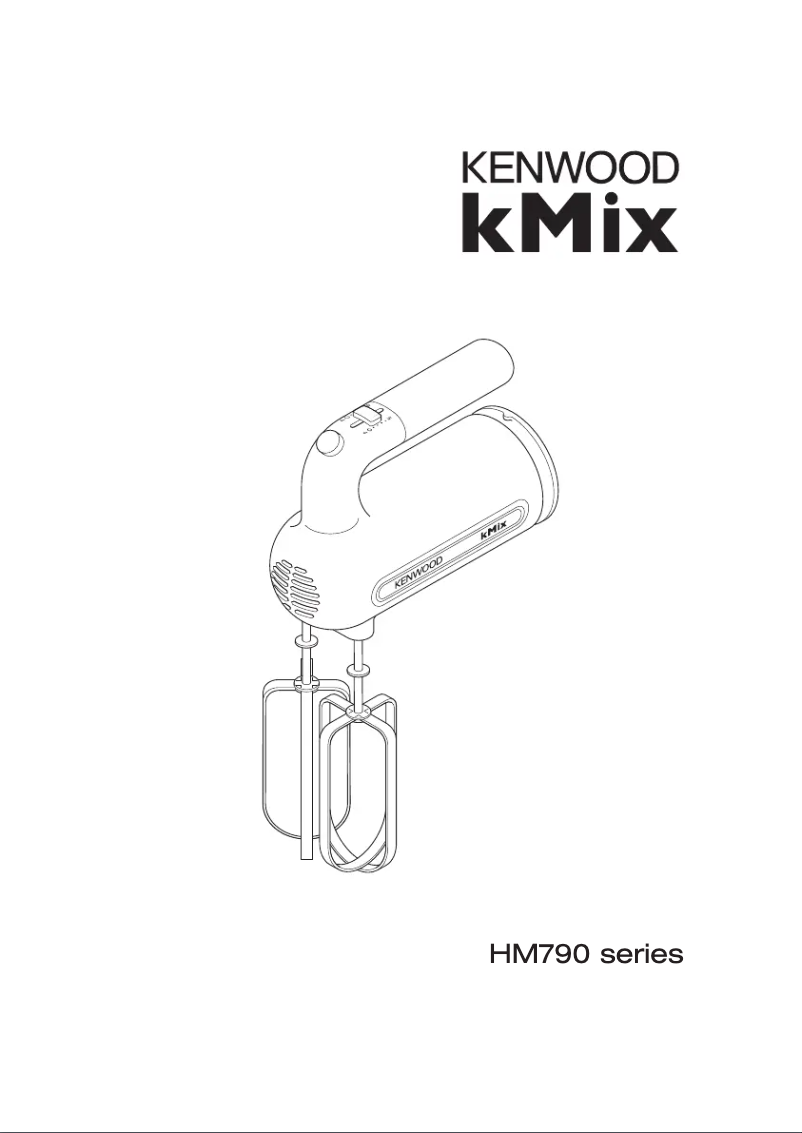 Página nº 1 - Manual de usuario Kenwood kMix HM795