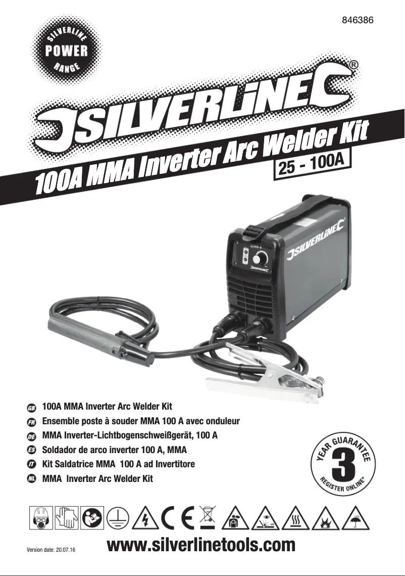 Página 1 del manual Manual de usuario Silverline 846386