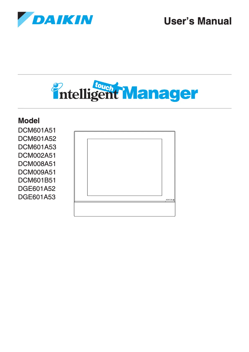 Imagen de la primera página del manual del dispositivo DCM002A51