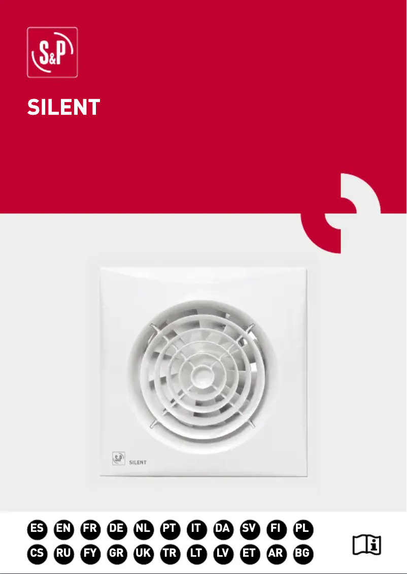 Imagen de la primera página del manual del dispositivo SILENT