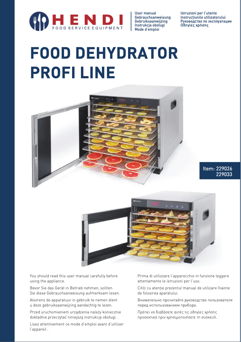 Imagen de la primera página del manual del dispositivo 229026