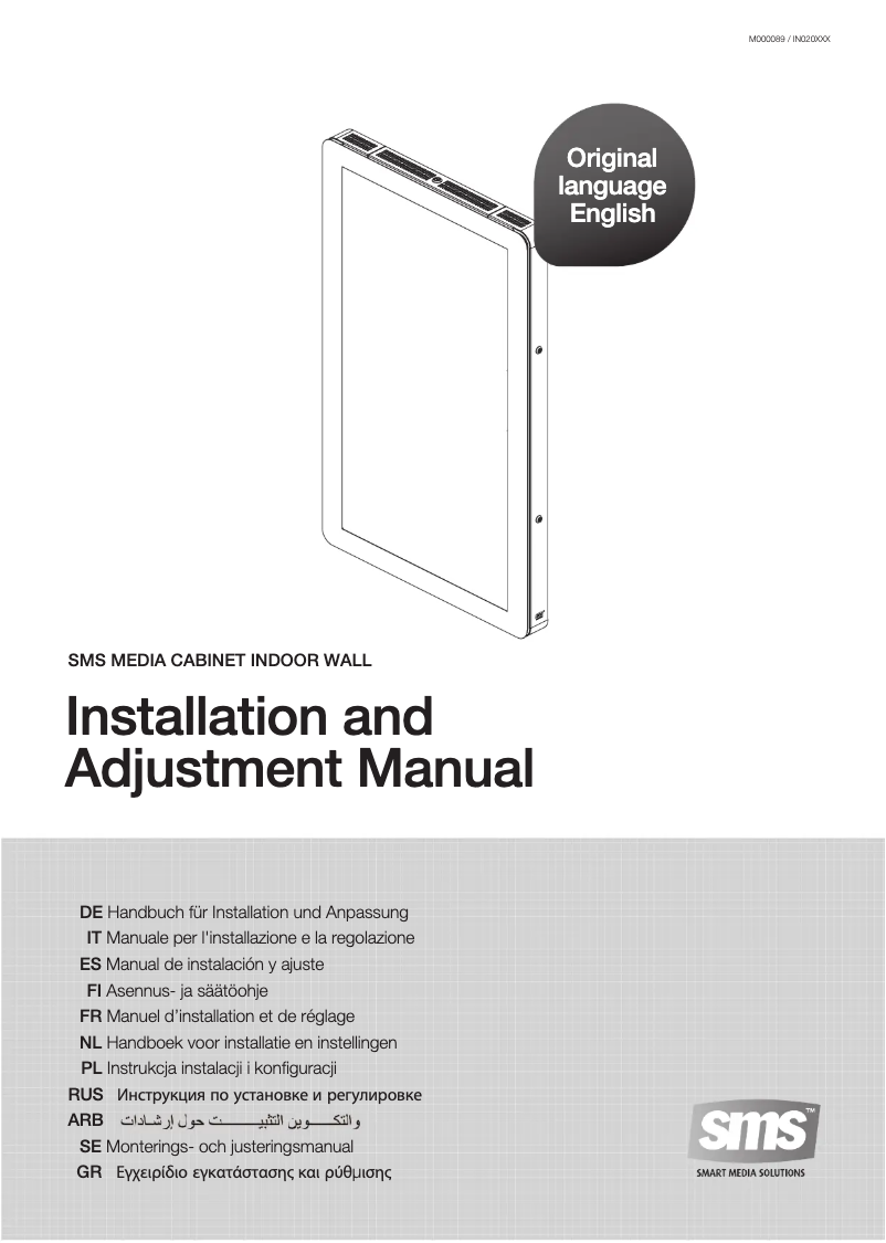 Imagen de la primera página del manual del dispositivo 40000675