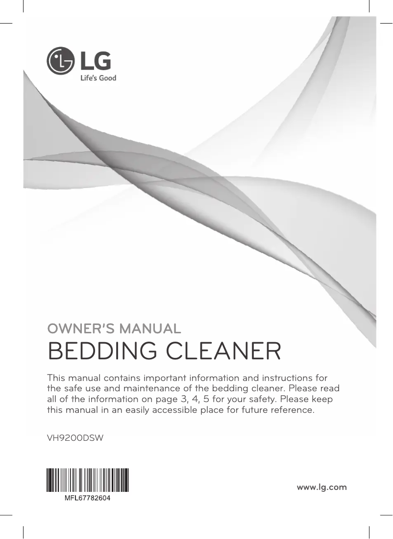 Imagen de la primera página del manual del dispositivo VH9200DSW