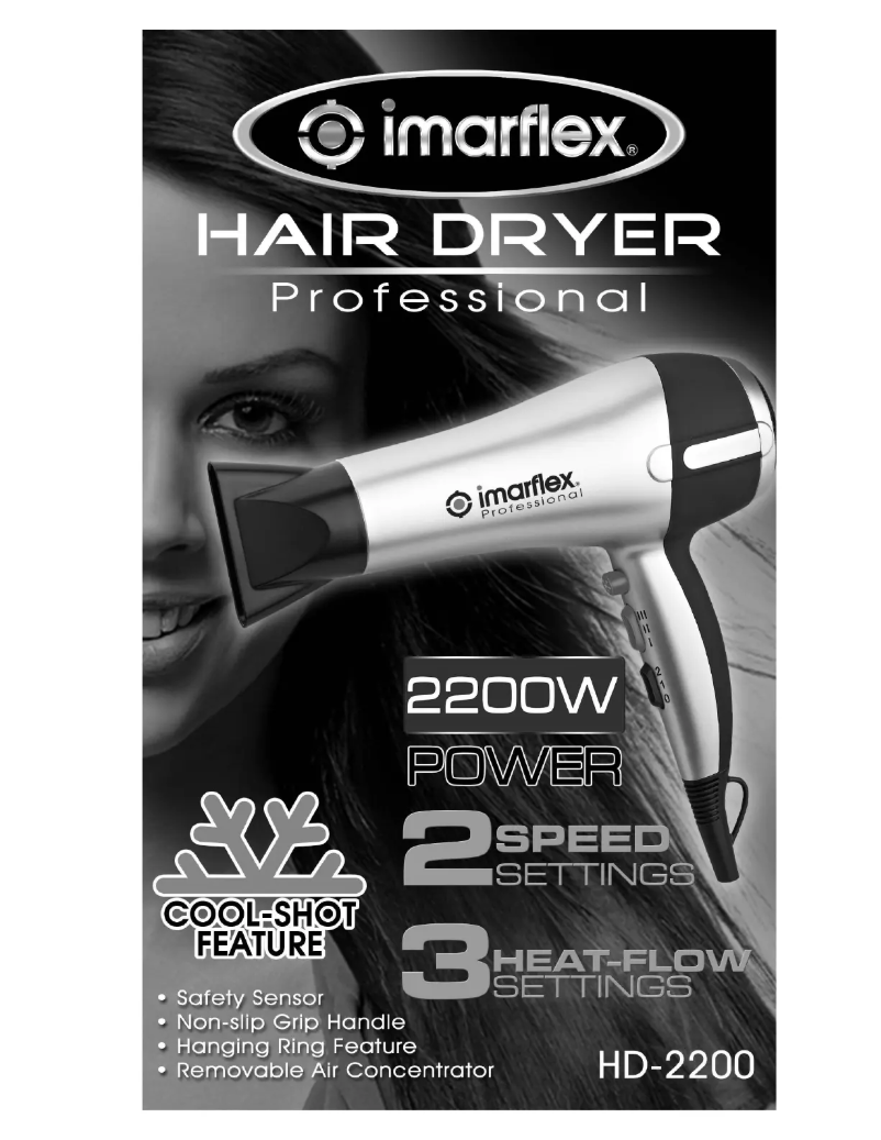 Página 1 del manual Manual de usuario Imarflex HD-2200