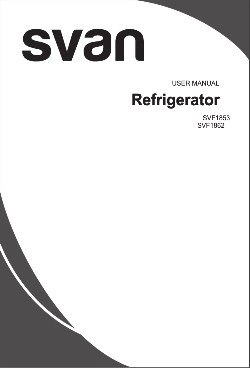 Página 1 del manual Manual de usuario SVAN SVF1853