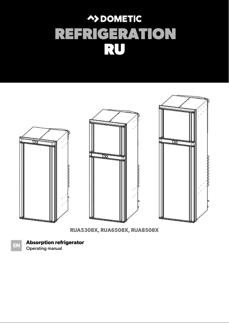 Página nº 1 - Manual de usuario Dometic RUA 8508X