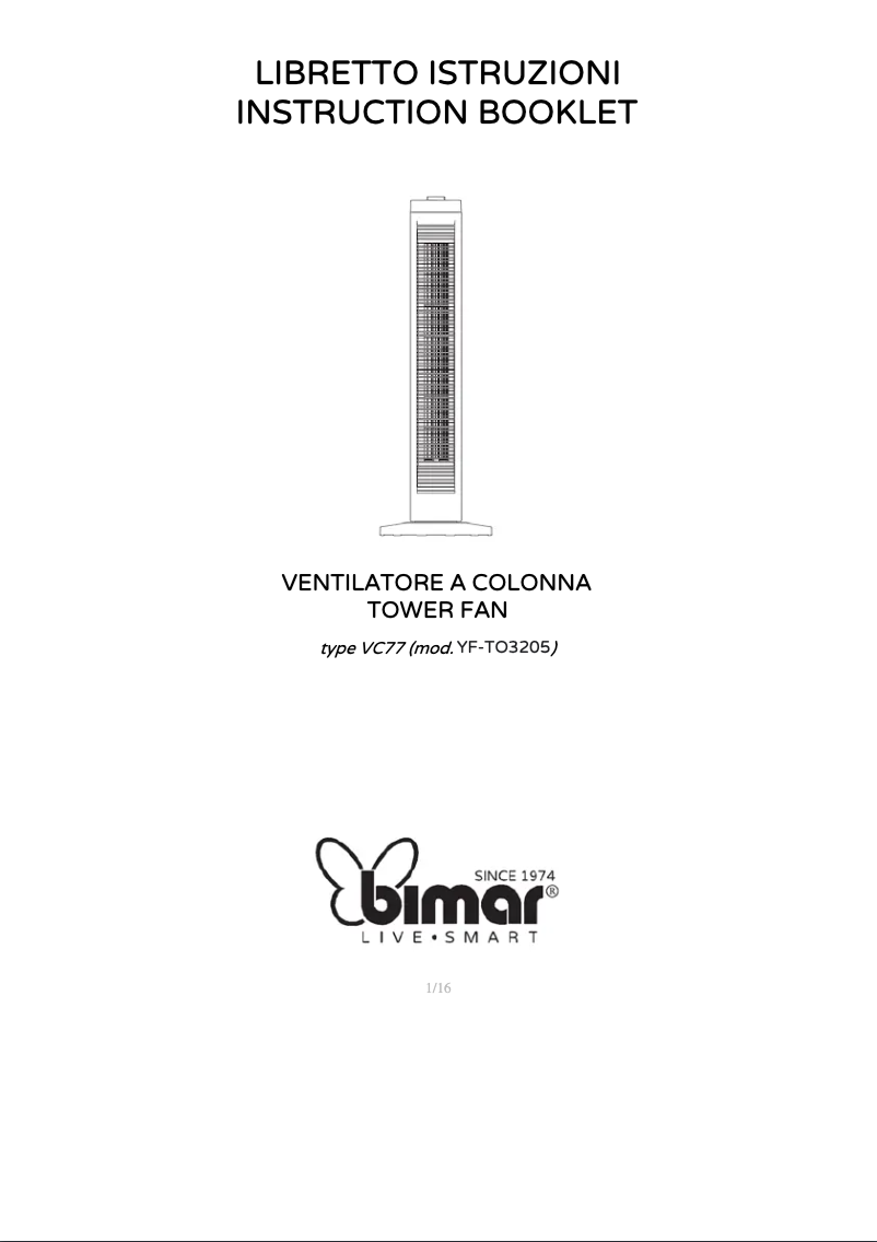 Imagen de la primera página del manual del dispositivo VC77