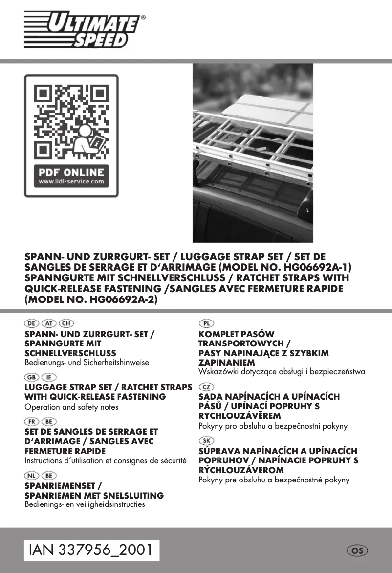 Imagen de la primera página del manual del dispositivo IAN 337956