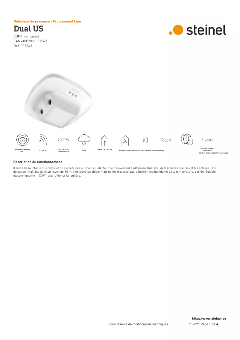 Imagen de la primera página del manual del dispositivo Dual US COM1
