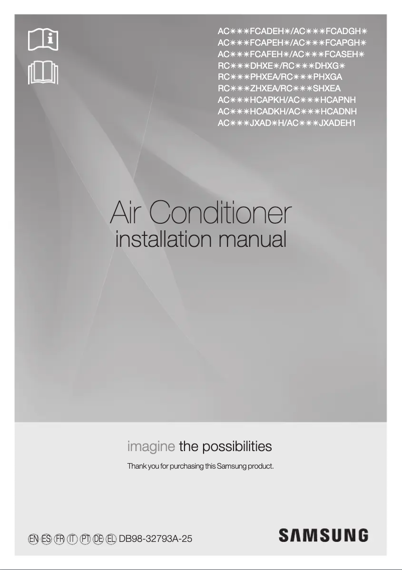 Imagen de la primera página del manual del dispositivo RC125DHXEB