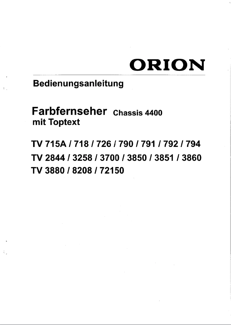 Imagen de la primera página del manual del dispositivo 3851