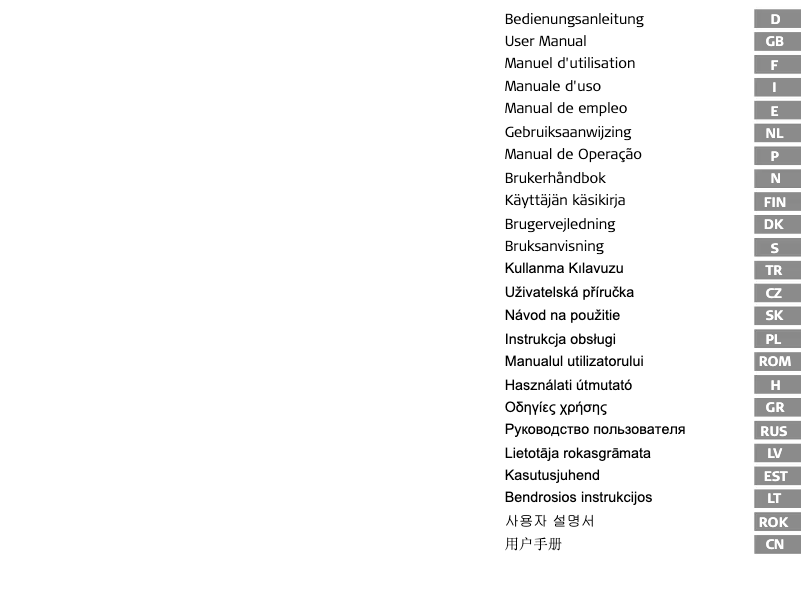 Imagen de la primera página del manual del dispositivo LD100P