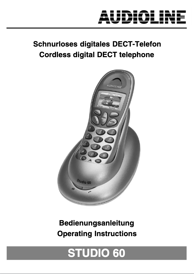 Imagen de la primera página del manual del dispositivo STUDIO 60