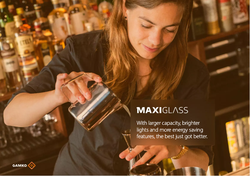 Página 1 del manual Folleto Gamko Maxiglass LG3/150L