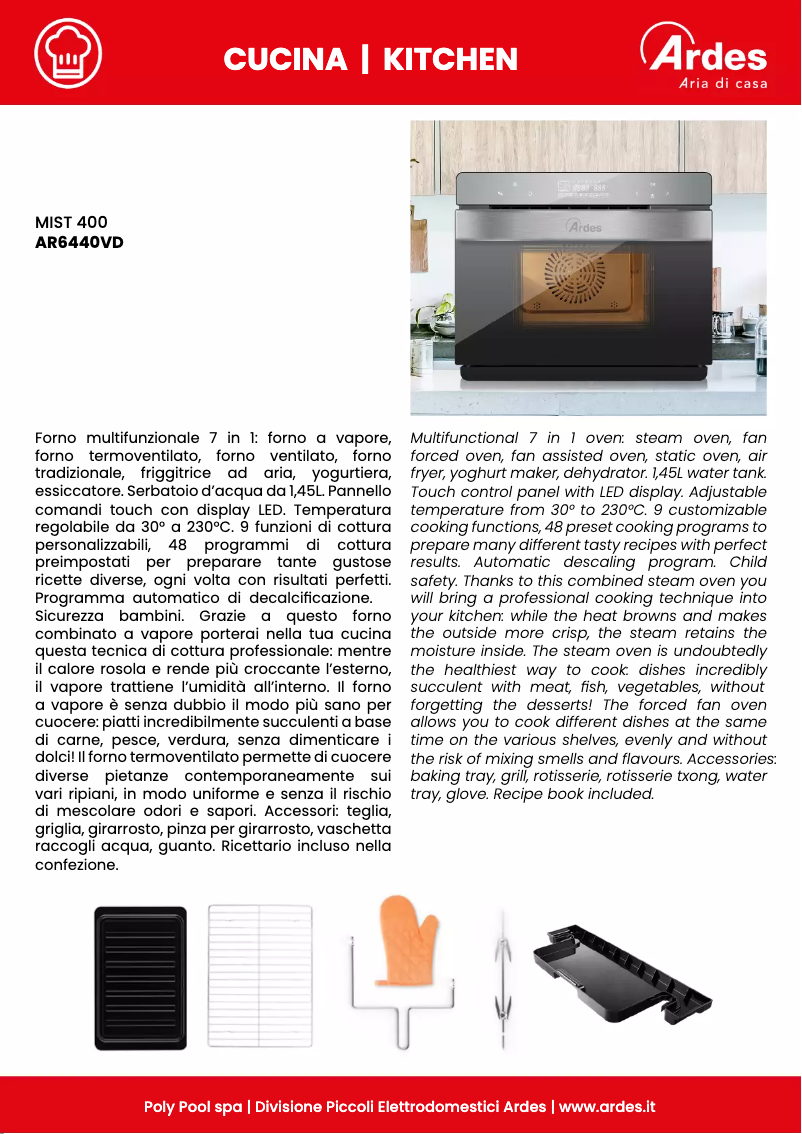 Imagen de la primera página del manual del dispositivo AR6440VD