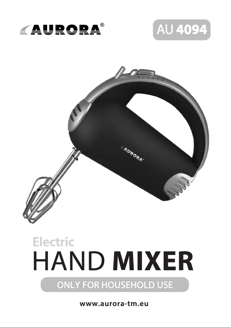 Imagen de la primera página del manual del dispositivo AU4094