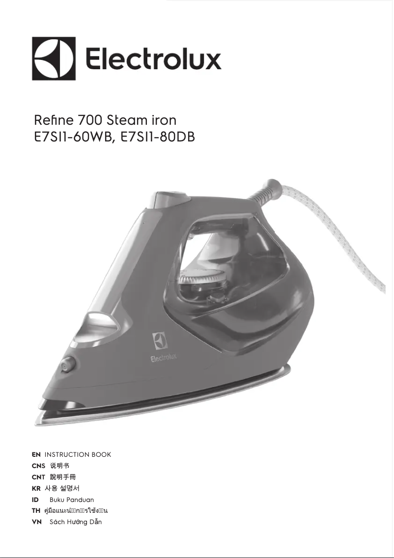 Página 1 del manual Manual de usuario Electrolux Refine 700 E7SI1-60WB