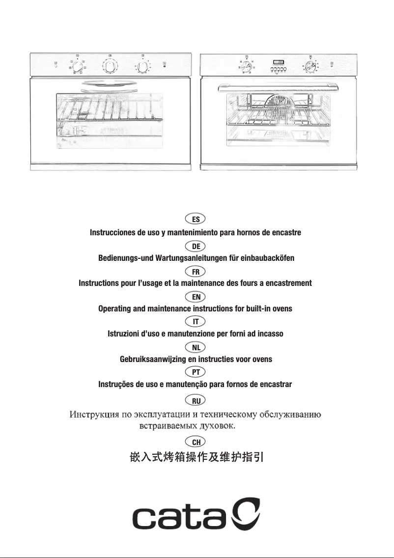 Página 1 del manual Manual de usuario CATA ME 405