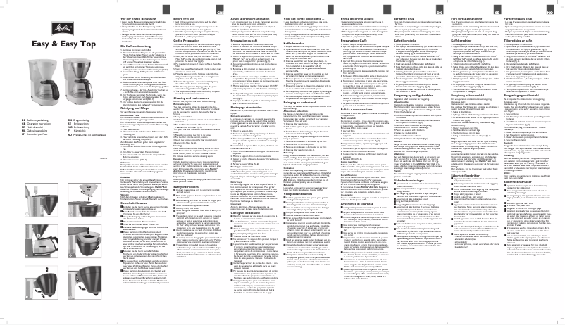 Página 1 del manual Manual de usuario Carina Easy