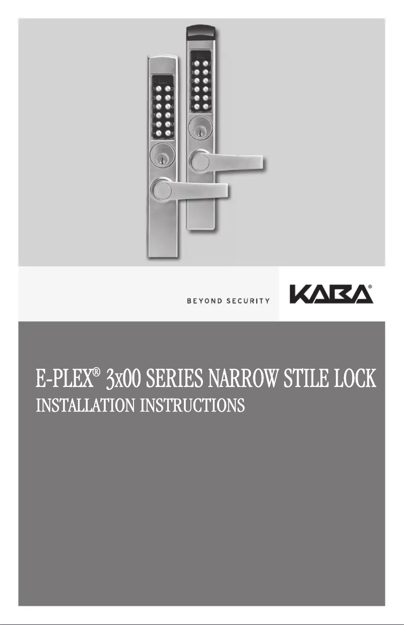 Imagen de la primera página del manual del dispositivo E-Plex 3x00