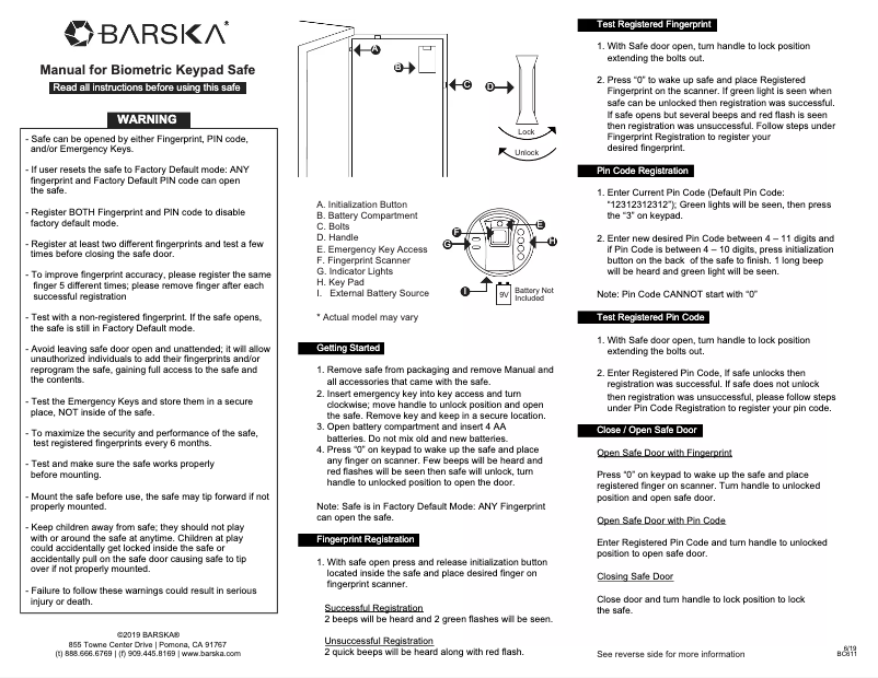 Imagen de la primera página del manual del dispositivo AX12760