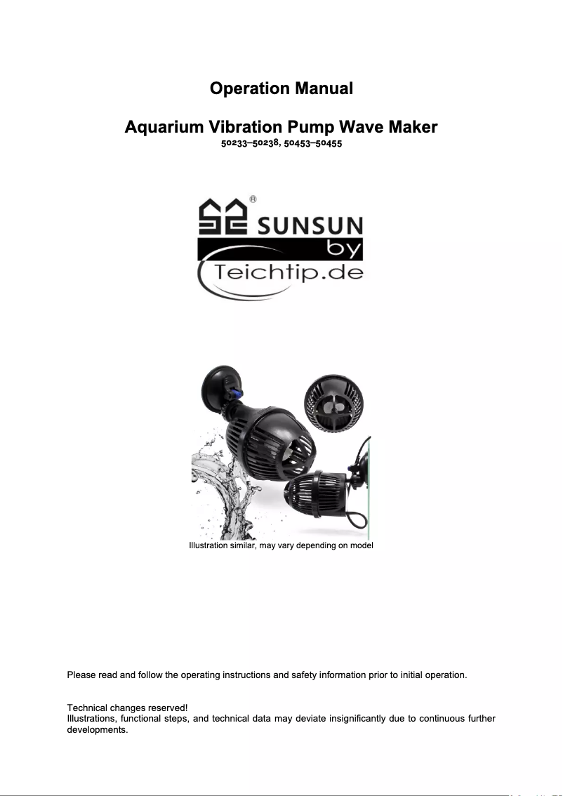 Imagen de la primera página del manual del dispositivo 50454