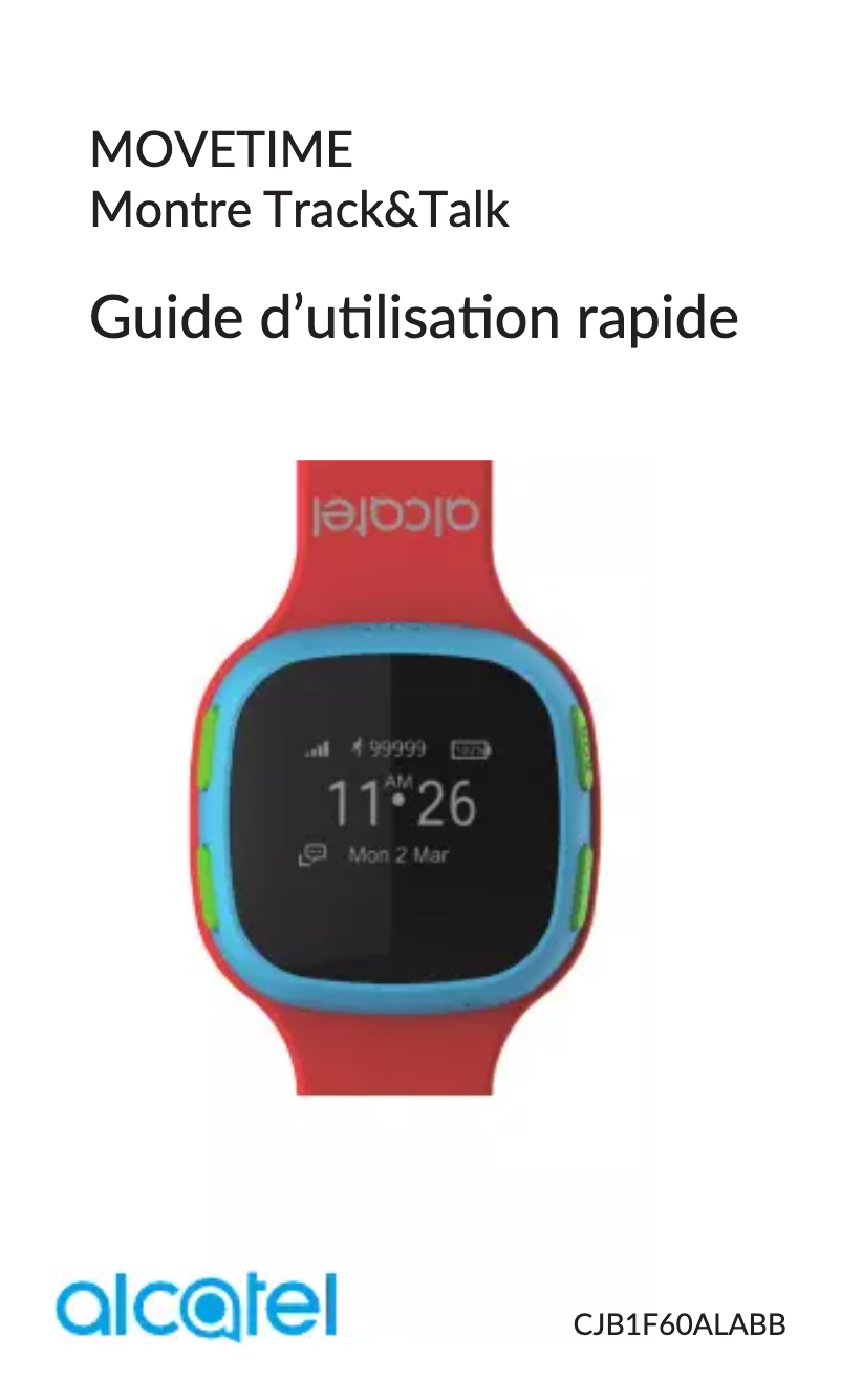 Imagen de la primera página del manual del dispositivo Move Time SW10