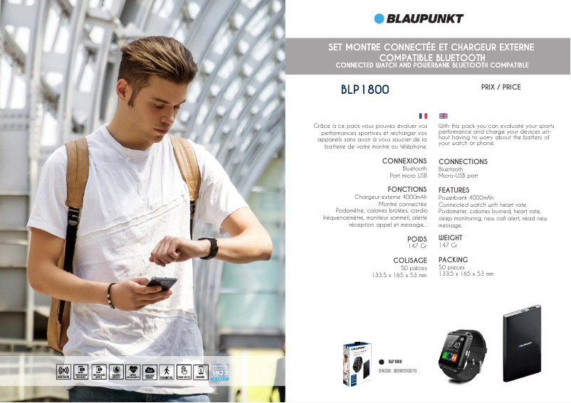 Página 1 del manual Manual de usuario Blaupunkt BLP1800