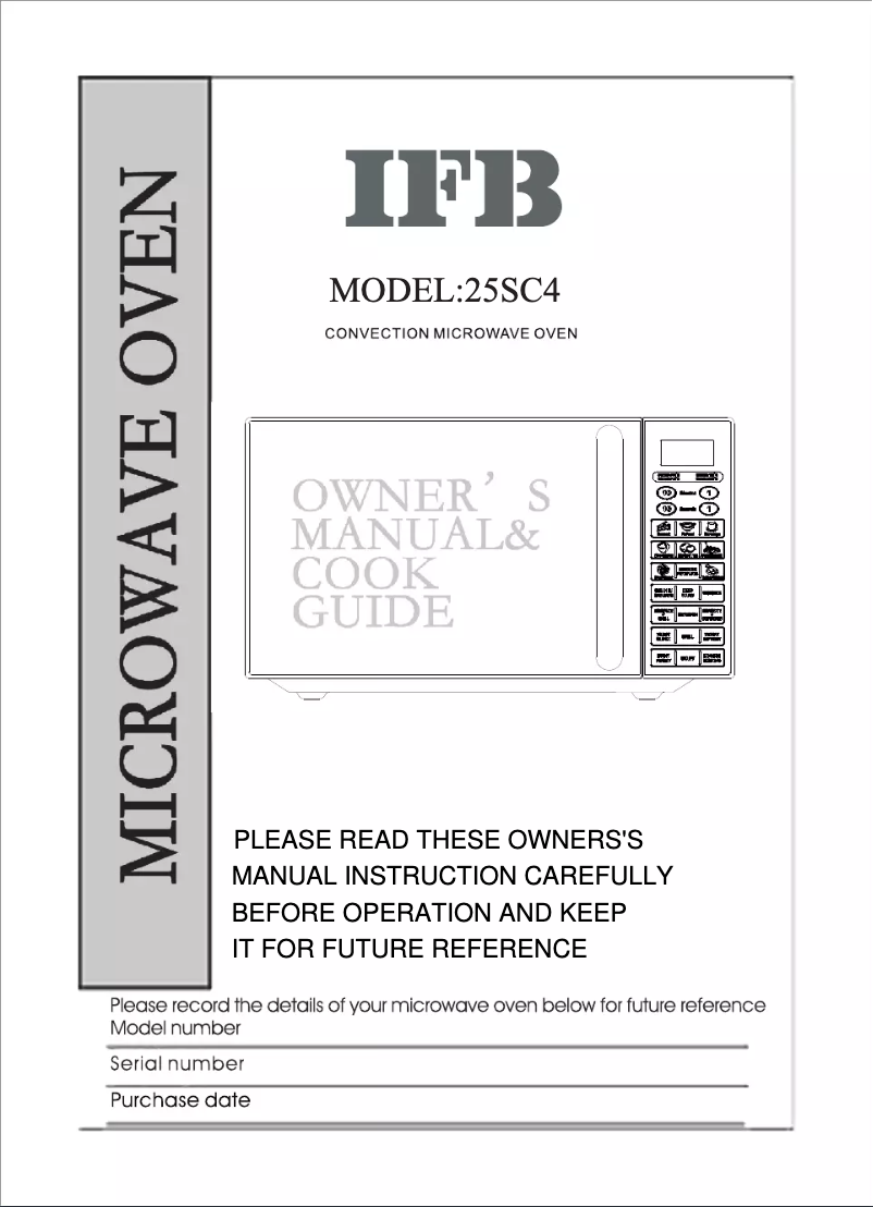 Página 1 del manual Manual de usuario IFB 25SC4
