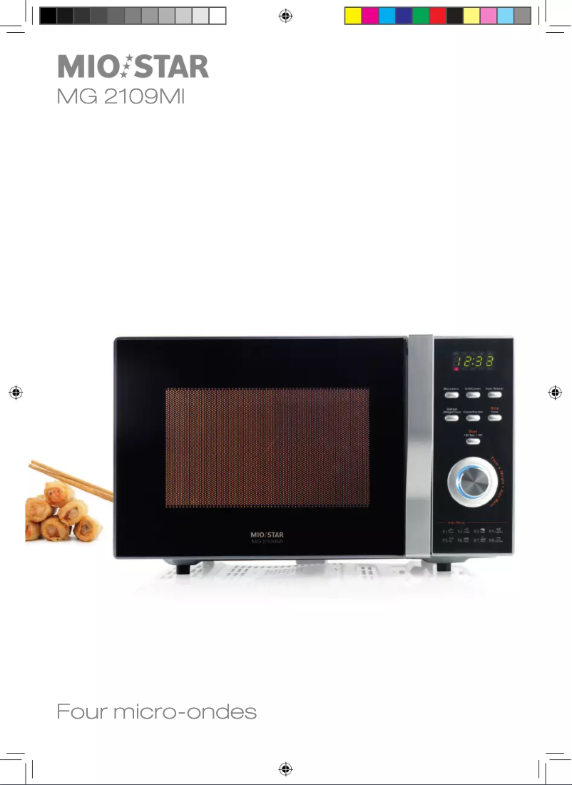 Imagen de la primera página del manual del dispositivo MG 2109MI