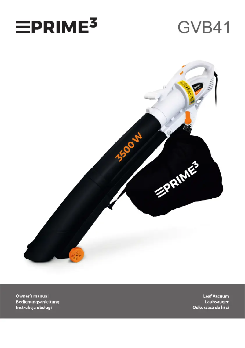 Imagen de la primera página del manual del dispositivo GVB41