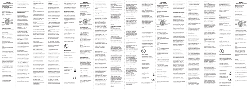 Página nº 1 - Manual de usuario Braun BN0087