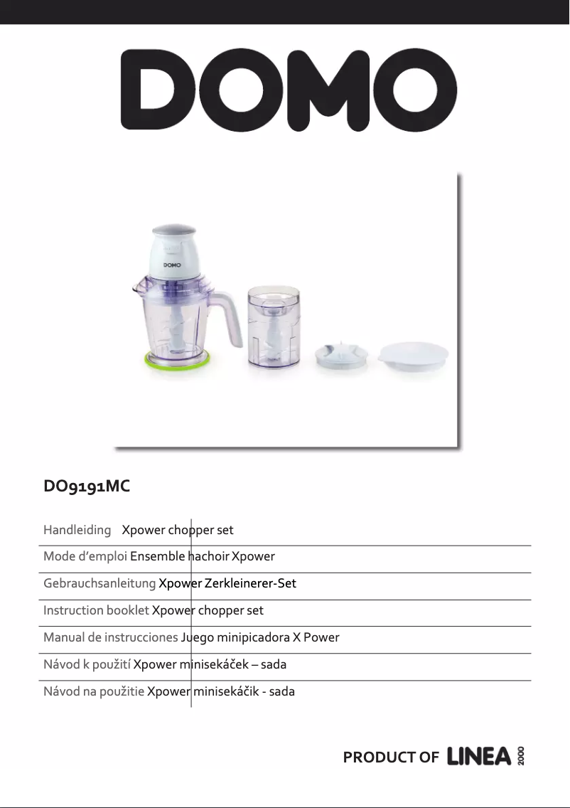 Imagen de la primera página del manual del dispositivo DO9191MC