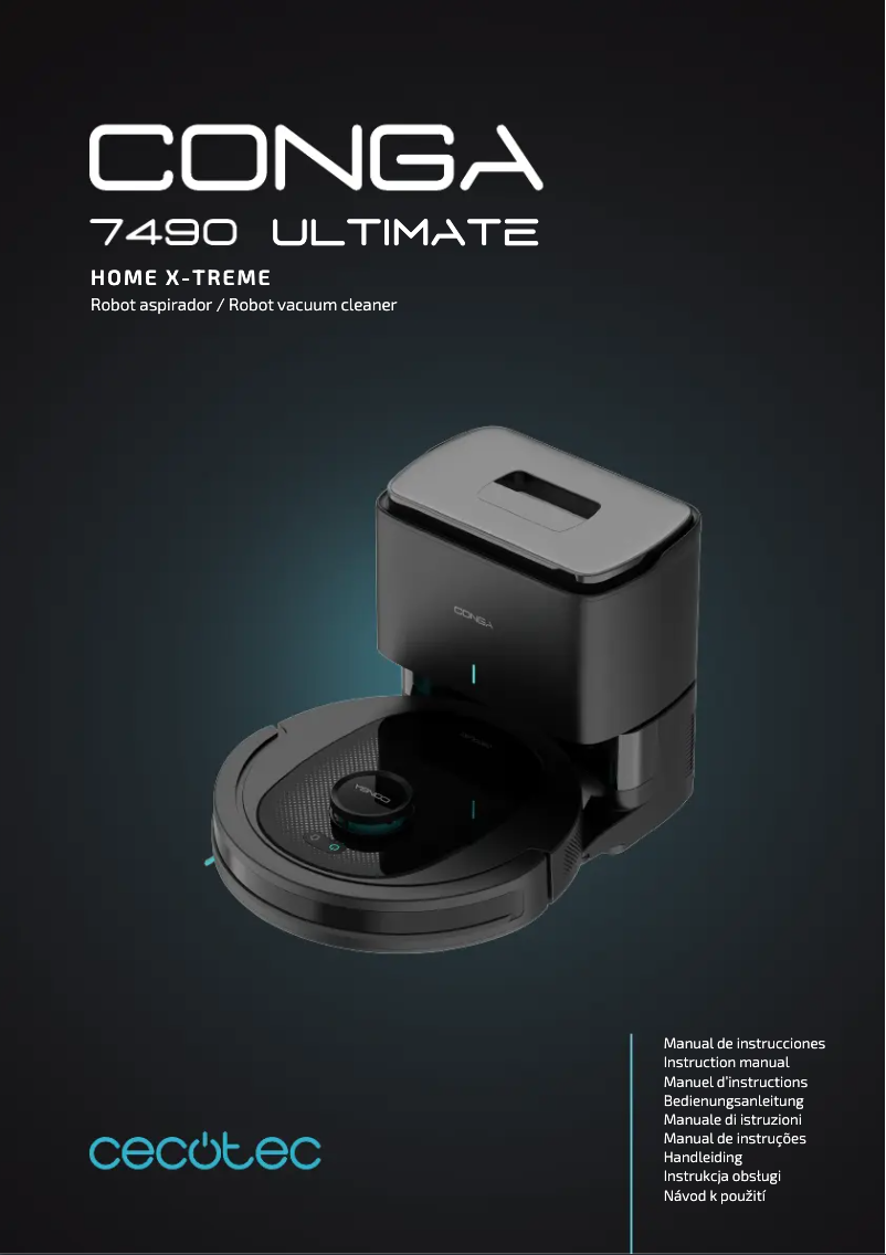 Página nº 1 - Manual de usuario Cecotec Conga 7490 Ultimate Home X-Treme