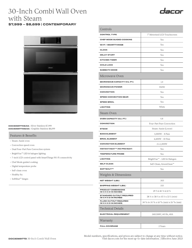 Imagen de la primera página del manual del dispositivo DOC30M977DM