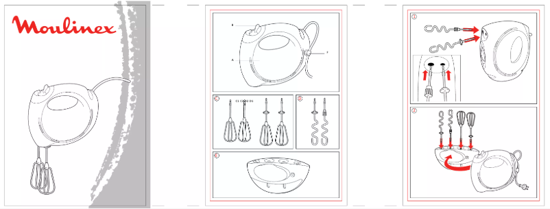 Página 1 del manual Manual de usuario Moulinex Easy Max Perfect A BM6