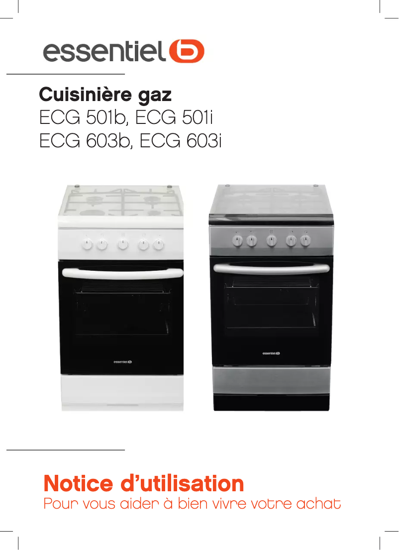 Página 1 del manual Manual de usuario Essentiel B ECG 603b