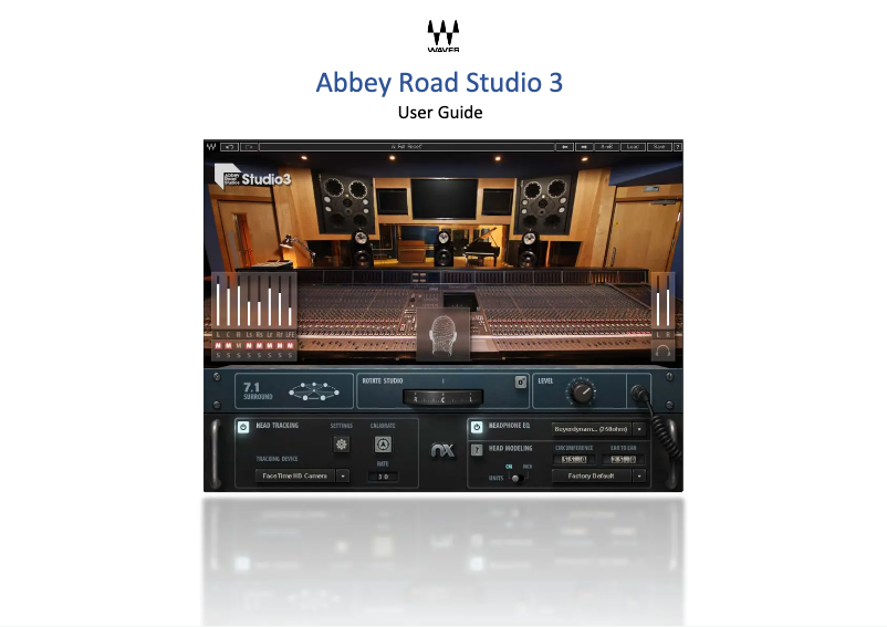 Página 1 del manual Manual de usuario Waves Abbey Road Studio 3