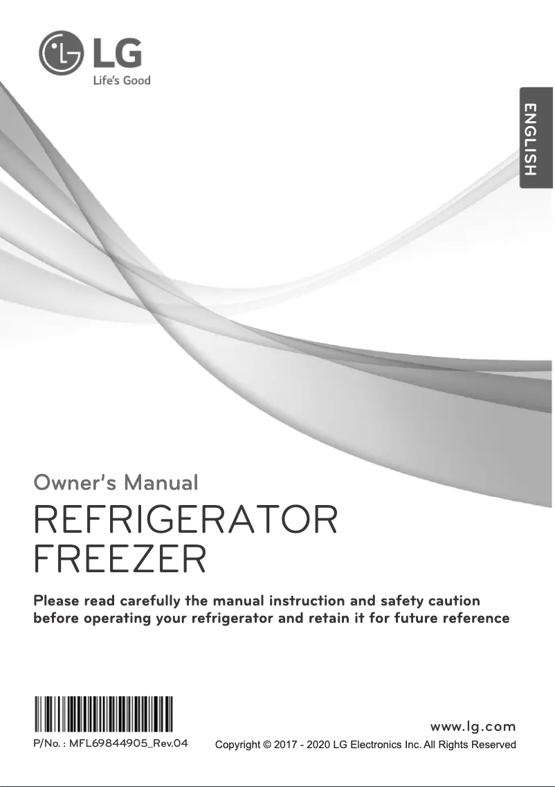 Imagen de la primera página del manual del dispositivo GN-H702HLHQ