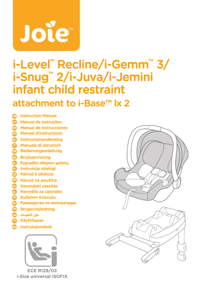 Imagen de la primera página del manual del dispositivo i-Base Lx 2