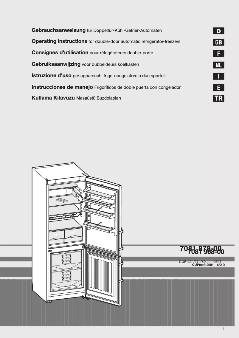 Imagen de la primera página del manual del dispositivo CUP2901