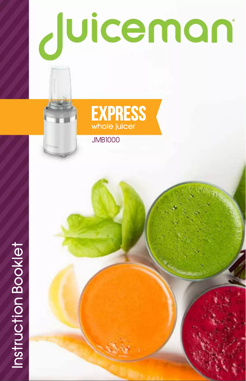 Página 1 del manual Manual de usuario Juiceman Express JMB1000