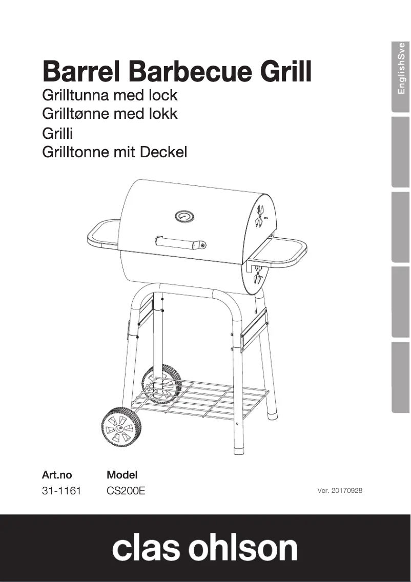 Imagen de la primera página del manual del dispositivo 31-1161