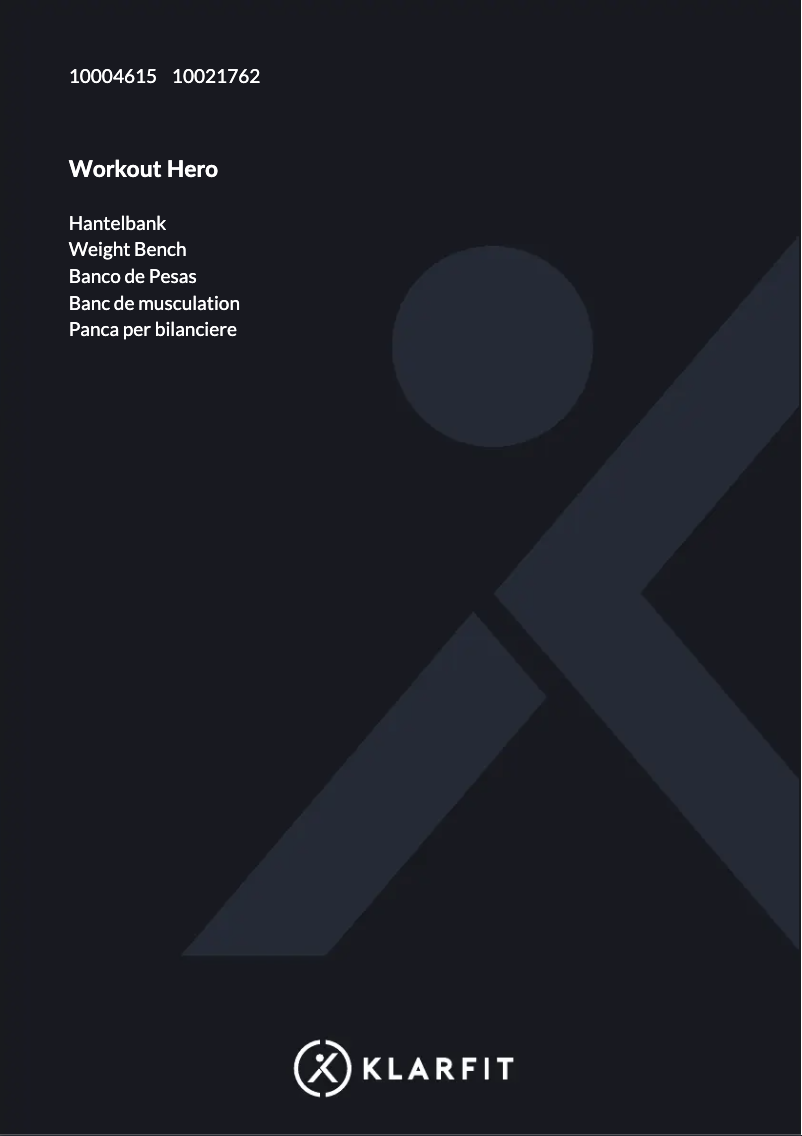 Página 1 del manual Manual de usuario Klarfit Workout Hero