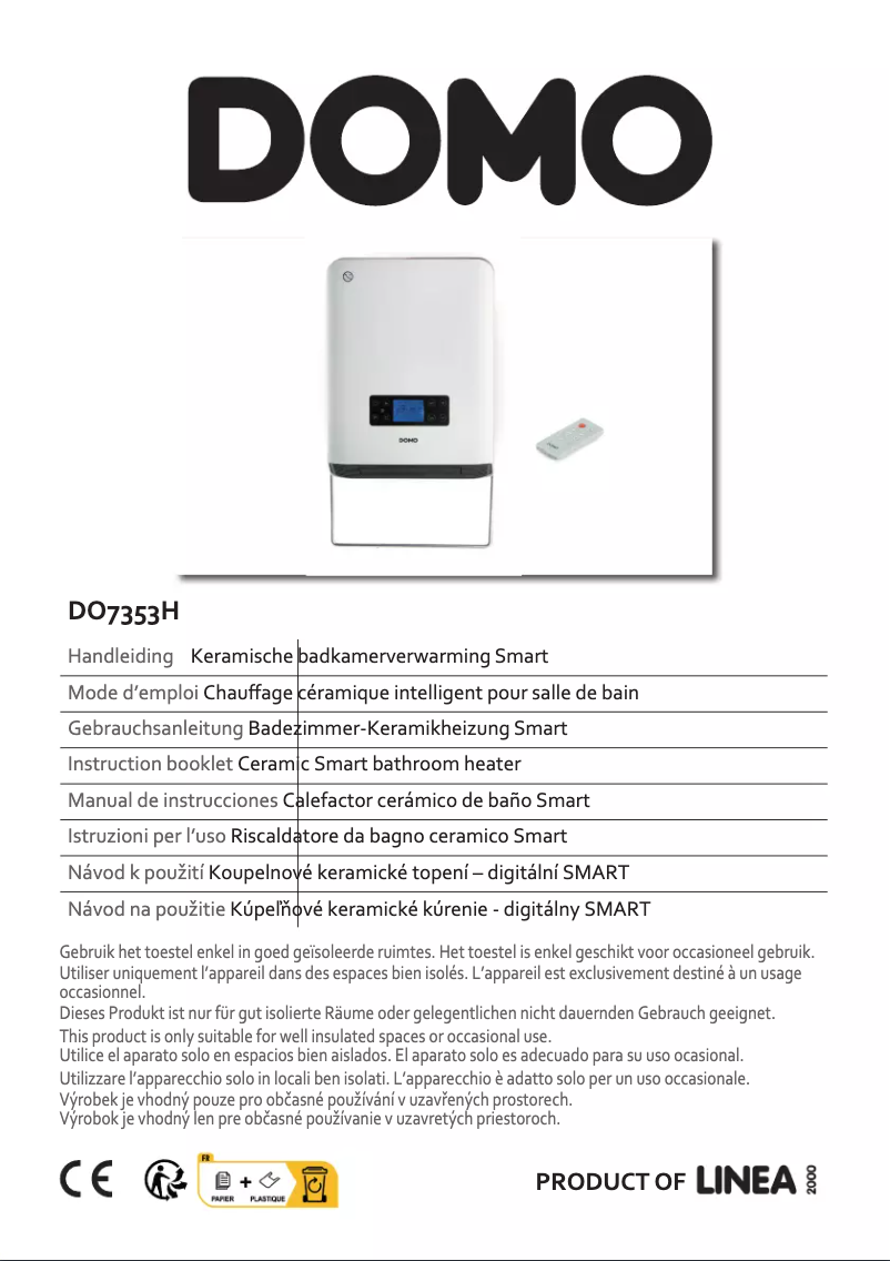 Página 1 del manual Manual de usuario Domo DO7353H