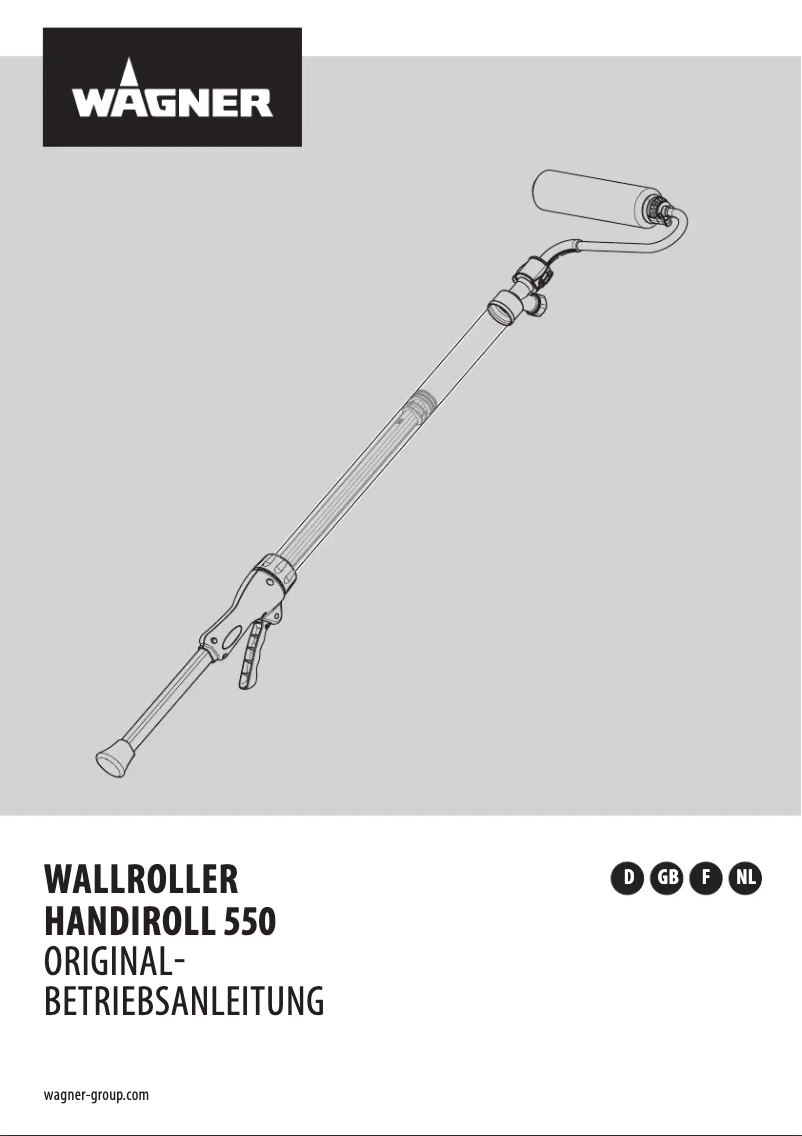 Imagen de la primera página del manual del dispositivo HandiRoll 550