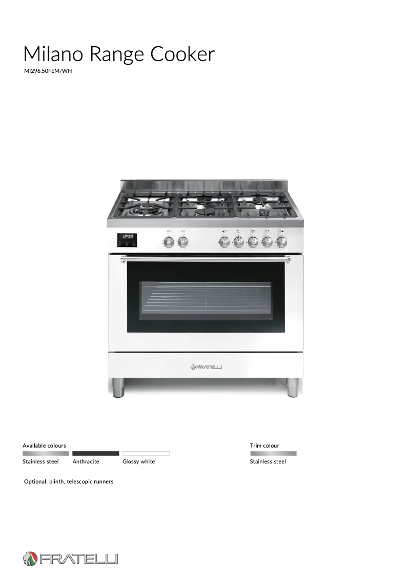 Imagen de la primera página del manual del dispositivo MI29650FEMWH